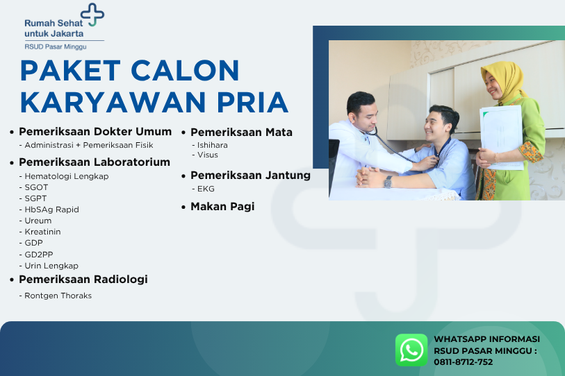 Paket Calon Karyawan Pria
