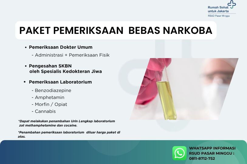 Paket Pemeriksaan Bebas Narkoba