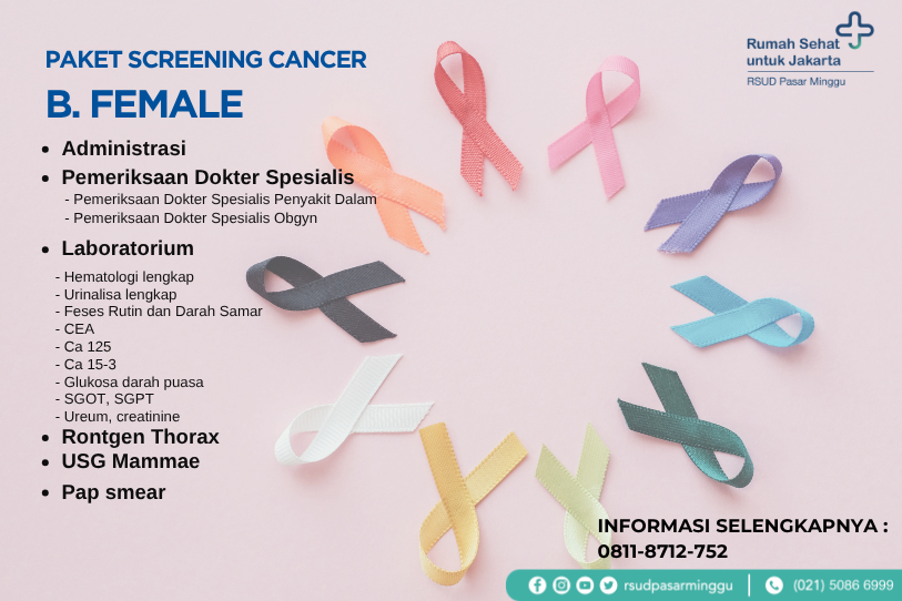 Paket Screening Cancer Female