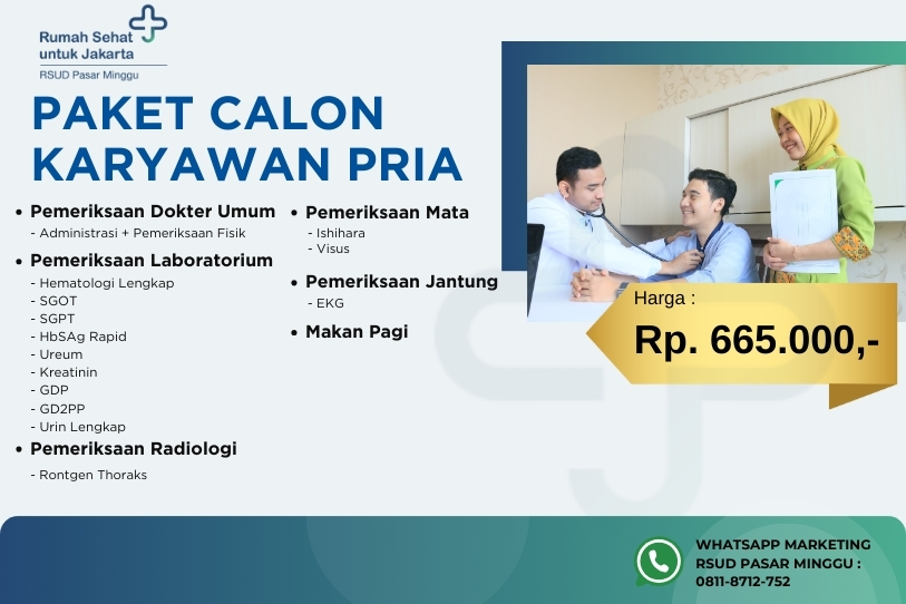 Paket Calon Karyawan Pria