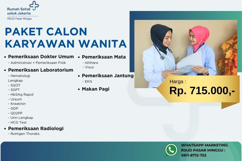 Paket Calon Karyawan Wanita