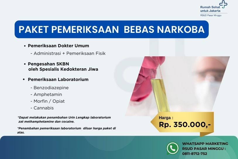 Paket Pemeriksaan Bebas Narkoba